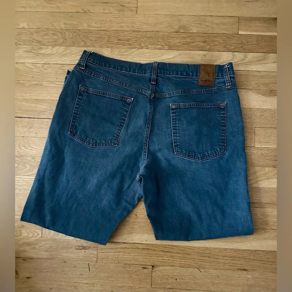 ✨Goodfellow Slim Straight Stretch Denim Jeans‎ Mens 36x30 Blue NWOT✨